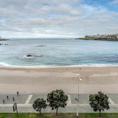 א-קורוניה Apartamento En Primera Linea De Playa Riazor מראה חיצוני תמונה